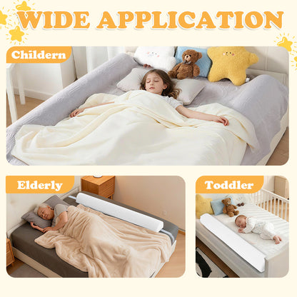 Bed rail for toddlers, bed surround for babies and the elderly, foam bed rail, safety bed rail for toddlers, comfortable bed barrier