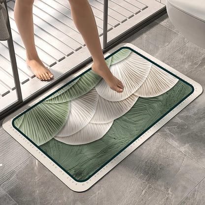 Super Absorbent Bath Mat Quick-Drying Mat Diatom Mud Shower Non-slip Bath Mat Kitchen Entrance Bathroom Modern Rug Home Decor
