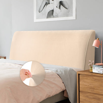 Headboard cover, elastic headboard cover, dustproof protective cover, suitable for linen upholstered headboards.