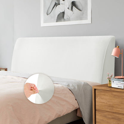 Headboard cover, elastic headboard cover, dustproof protective cover, suitable for linen upholstered headboards.