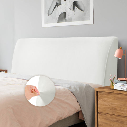 Headboard cover, elastic headboard cover, dustproof protective cover, suitable for linen upholstered headboards.
