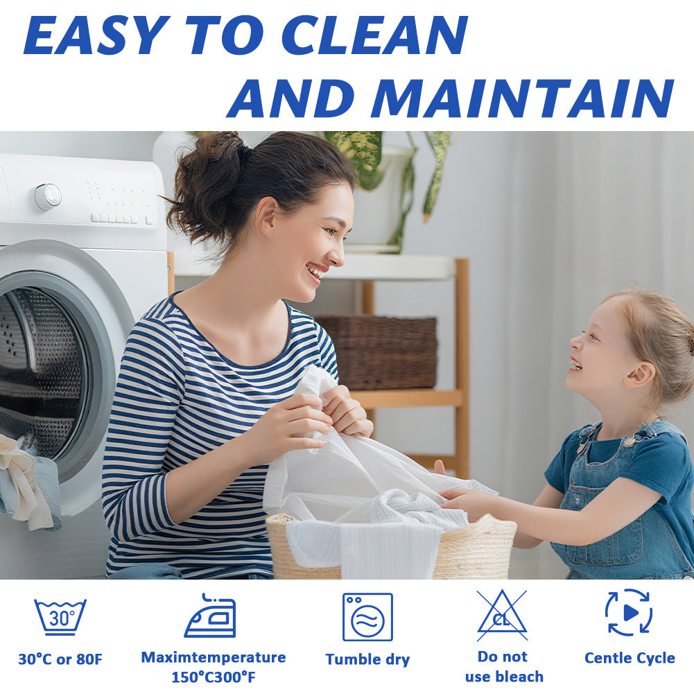 Washable incontinence pads with wings, waterproof mattress protector, reusable absorbent sheet for incontinence and bedwetting, non-slip underside
