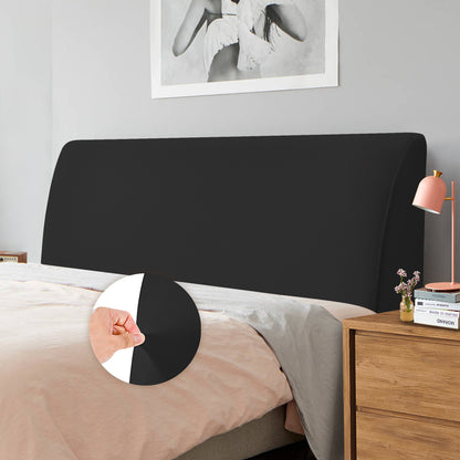 Headboard cover, elastic headboard cover, dustproof protective cover, suitable for linen upholstered headboards.