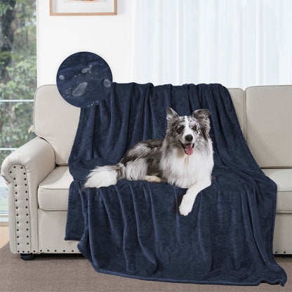 wasserdichte Bettdecke, wasserdichte Hundedecke Aus Flanell, Geeignet FüR Haustierdecke, Matratze, Sofa, MöBelschutz, Doppelseitige Weiche Multifunktionale üBerwurfdecke