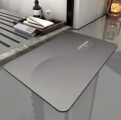 new 2023 soft mat diatom ooze water absorption drier mat toilet door mat diatomite non-slip MATS bathroom sanitary toilets