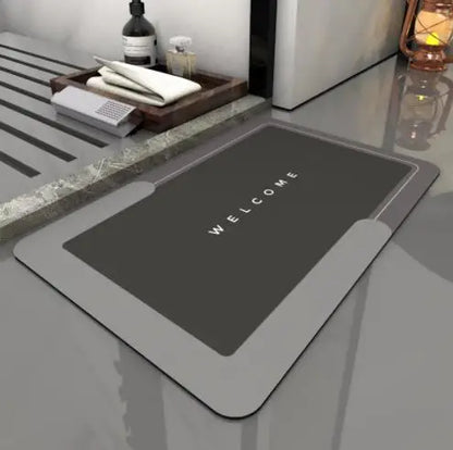 new 2023 soft mat diatom ooze water absorption drier mat toilet door mat diatomite non-slip MATS bathroom sanitary toilets