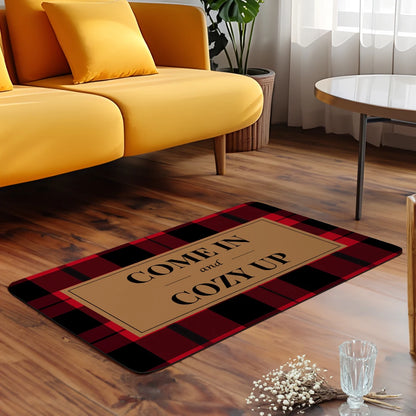 60x40cm Christmas Series Anti Slip Diatomaceous Mud Bathroom Mat Anti Slip High Water Absorbent Carpet Christmas Holiday Gifts