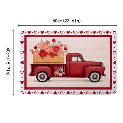 60x40cm Christmas Series Anti Slip Diatomaceous Mud Bathroom Mat Anti Slip High Water Absorbent Carpet Christmas Holiday Gifts