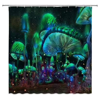 The Garden of Earthly Delights Shower Curtain for Bathroom Art Bath Curtain By Hieronymus Bosch Polyester Fabric Shower Curtain